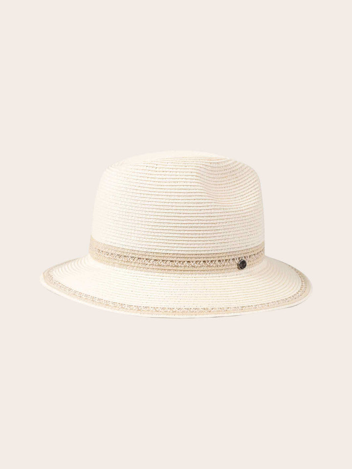 Sportlicher Loevenich Fedora aus Papier
