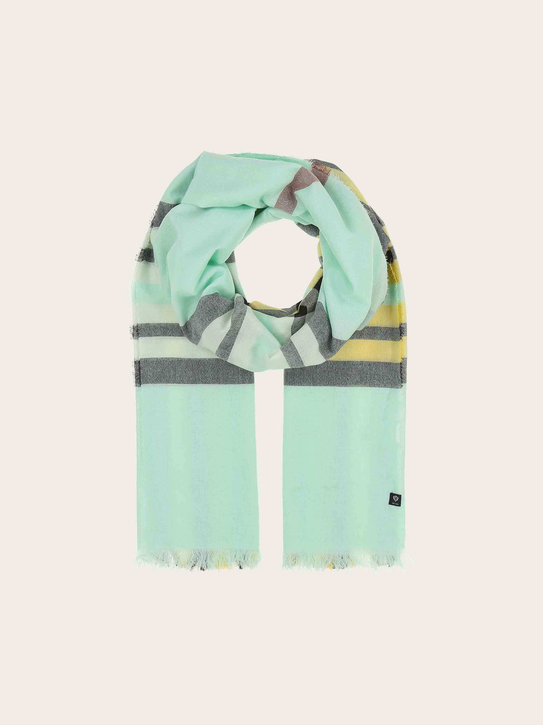 Sustainability Edition - Leichte Stola mit FRAAS Plaid Karo