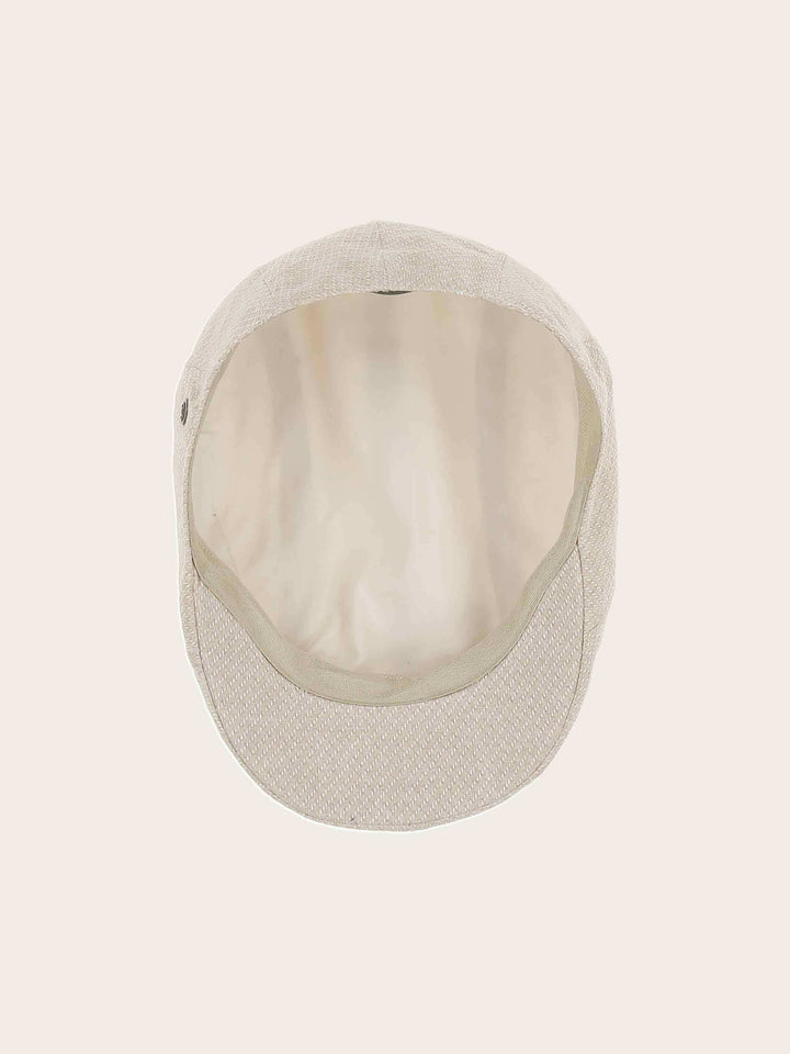 Einfarbige bugatti Schirmmütze in Leinenmischung