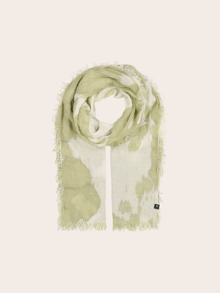 Sommerschal mit marmoriertem Muster