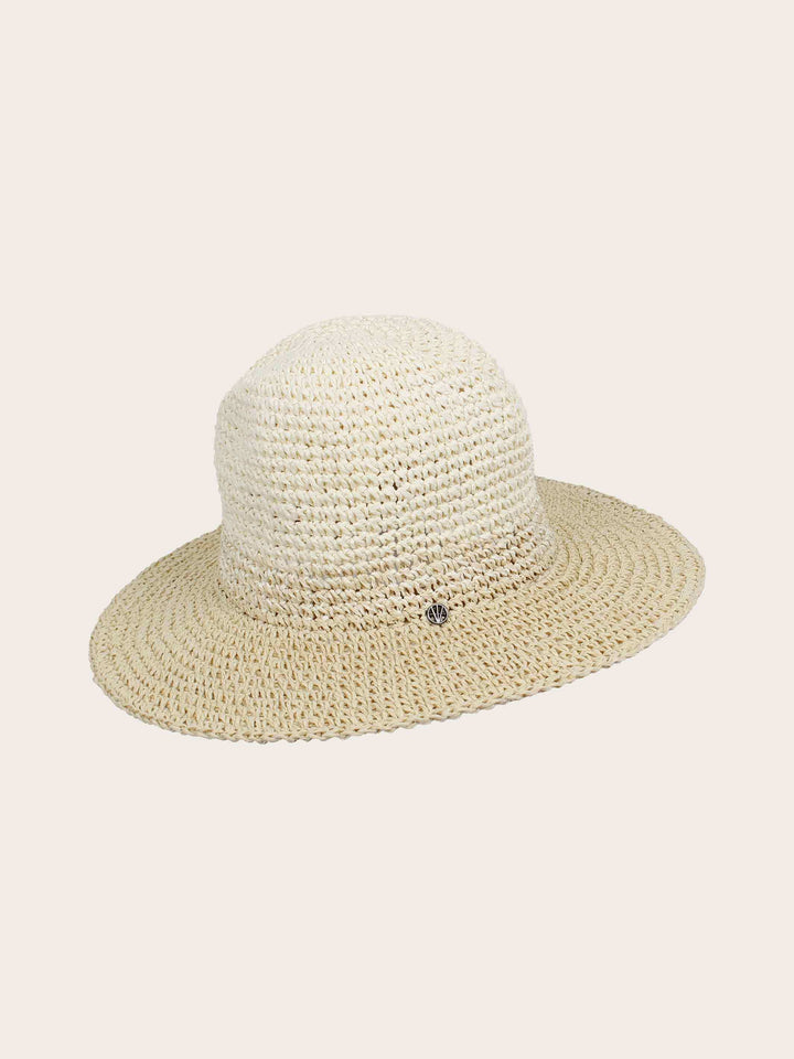 Zweifarbiger Loevenich Fedora aus Papier