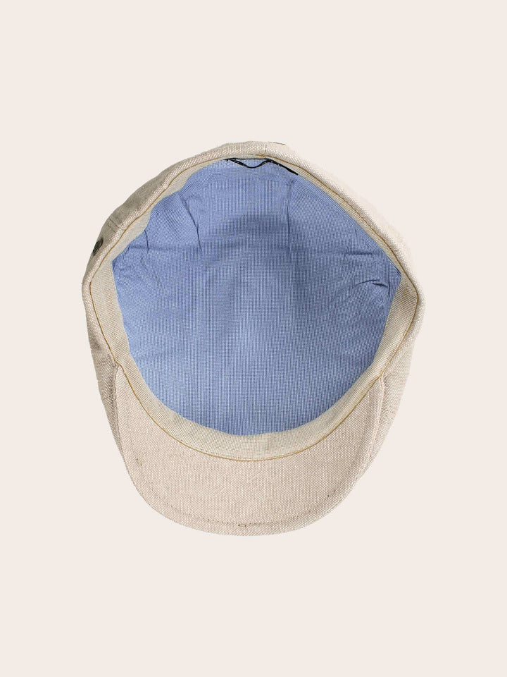 bugatti Ballonmütze im Bakerboy Cap Stil in Leinenmischung