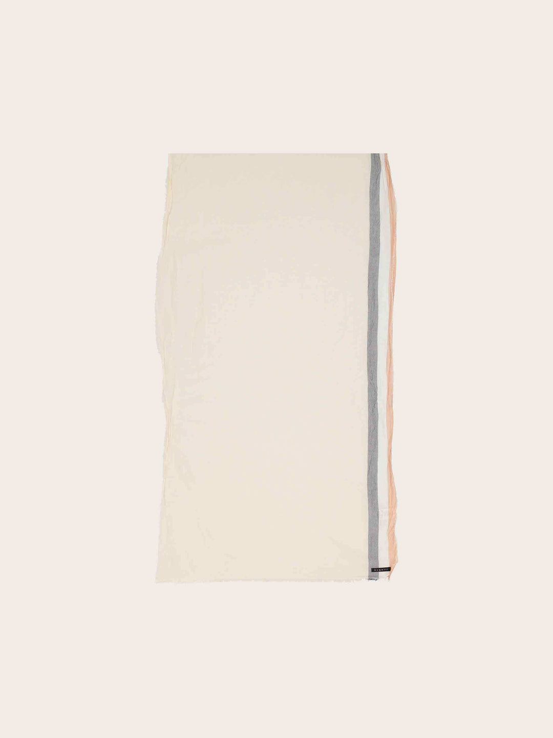 Sommerliche Baumwoll-Stola mit moderner bugatti Flag