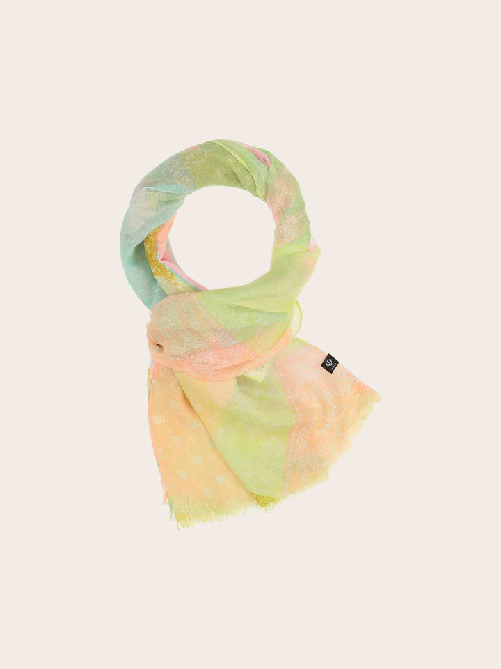 Sustainability Collection - Stola mit Paisley-Design und geometrischem Muster