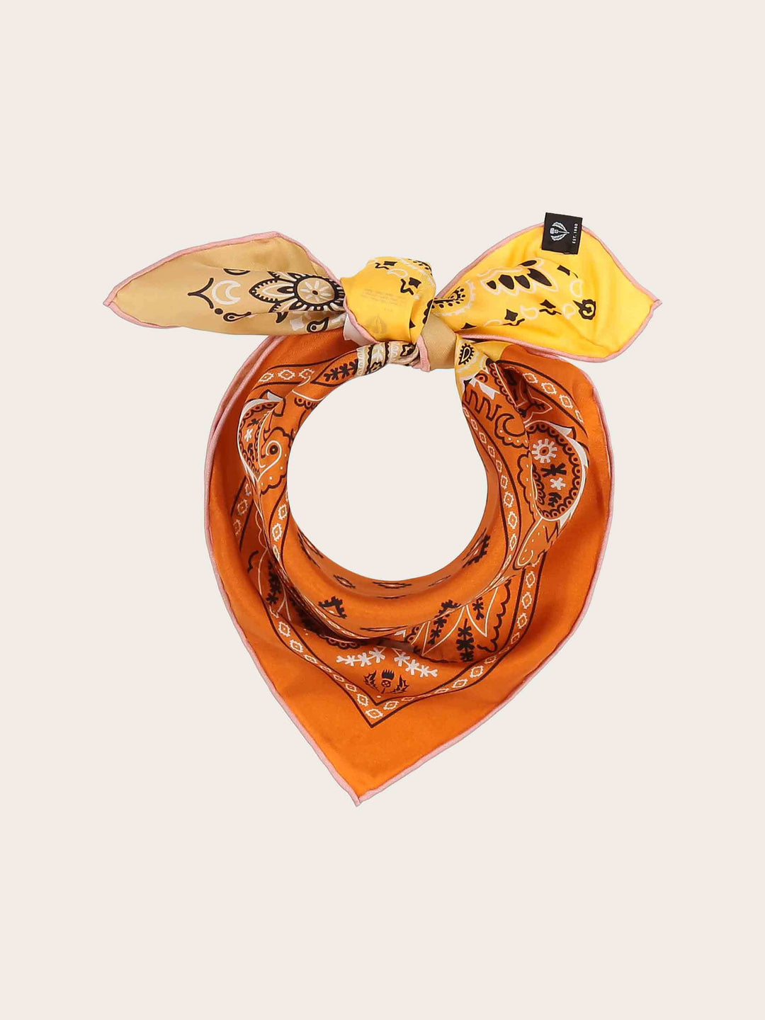 Nickituch mit Paisley-Design aus reiner Seide