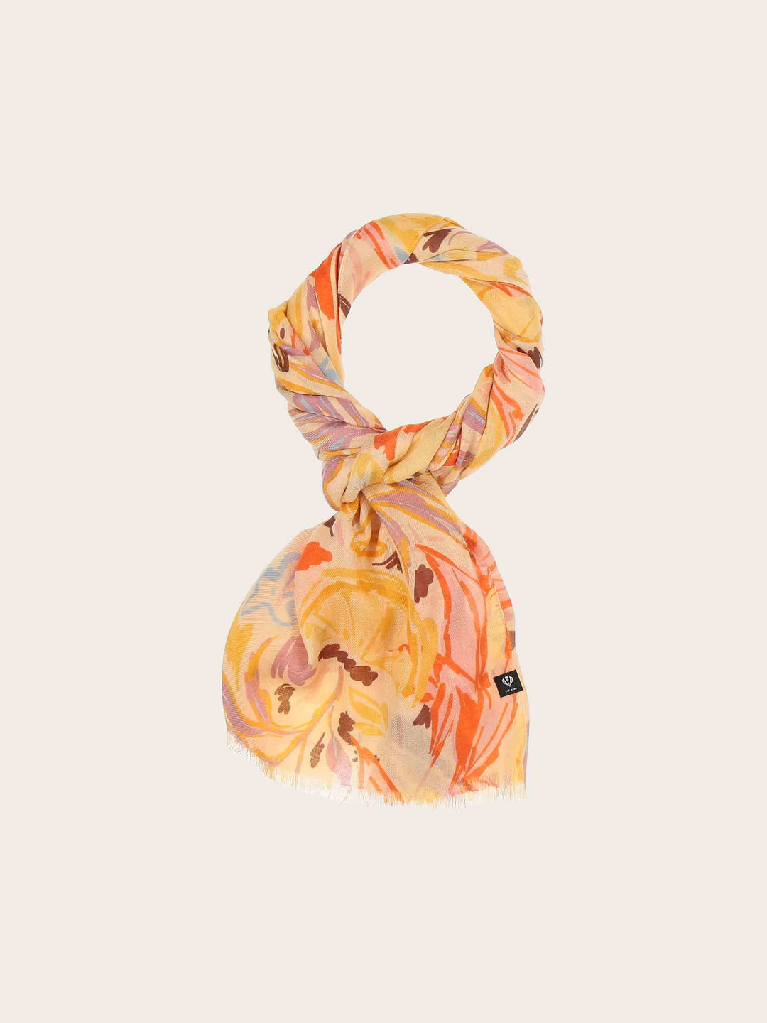 Sustainability Collection - Schal mit tropischem Pflanzen-Design aus Viskose