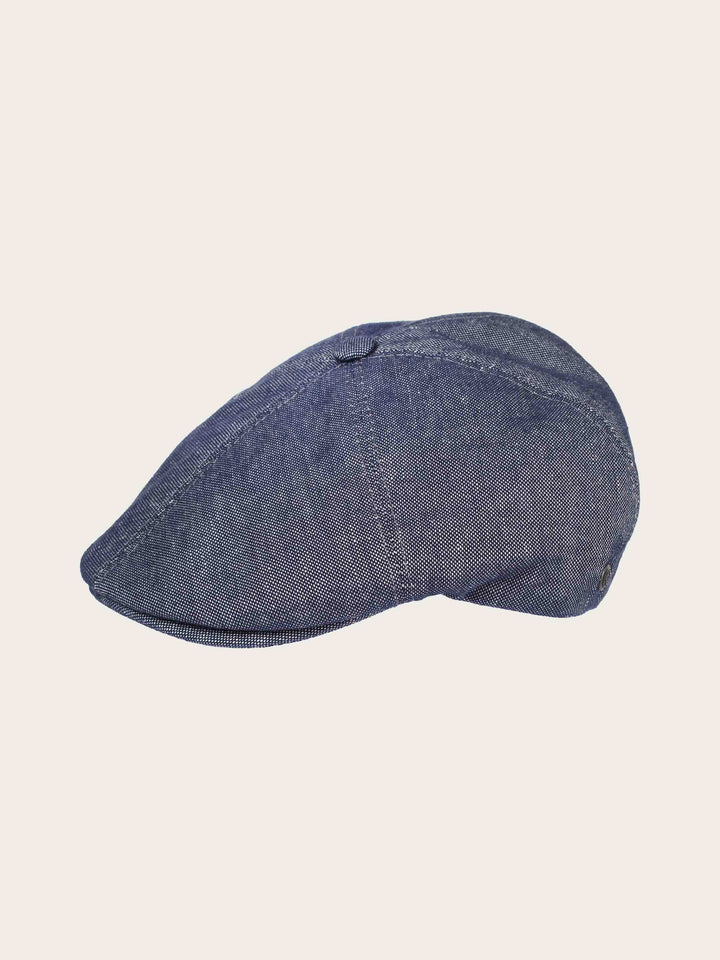Bugatti Ballonmütze im Bakerboy Cap Stil in Leinenmischung