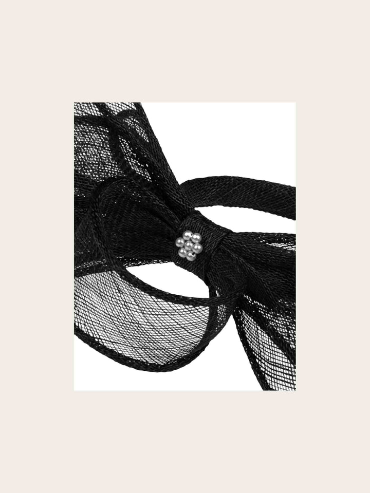 Stilvoller Loevenich Haarreif mit Sinamay Schleife