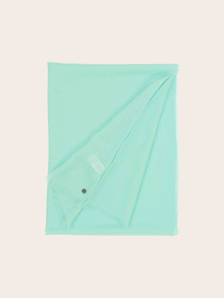 Einfarbige Pashmina aus reiner Wolle