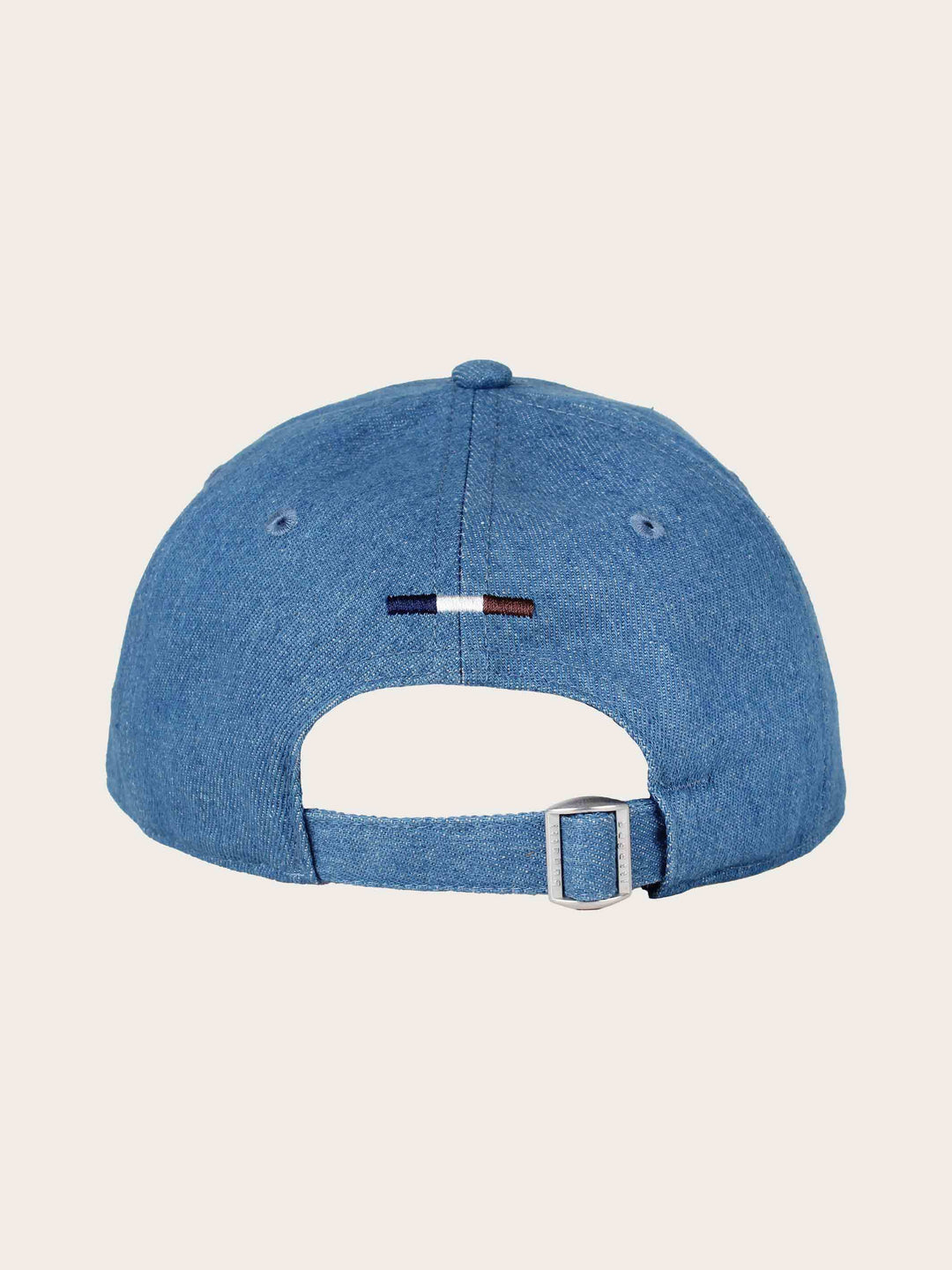 Einfarbige Baseballkappe im Jeans-Look mit gesticktem bugatti-Logo