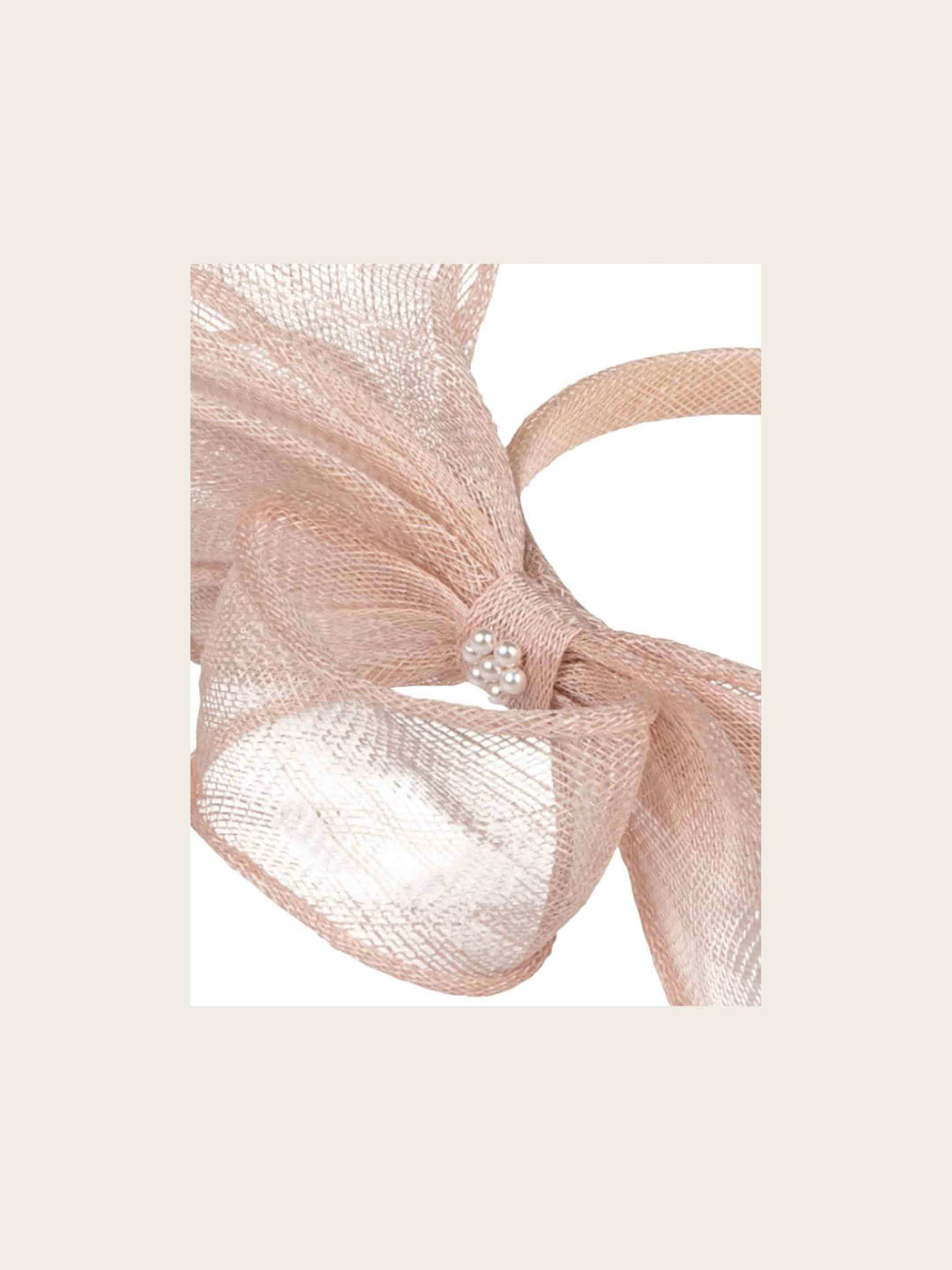 Stilvoller Loevenich Haarreif mit Sinamay Schleife