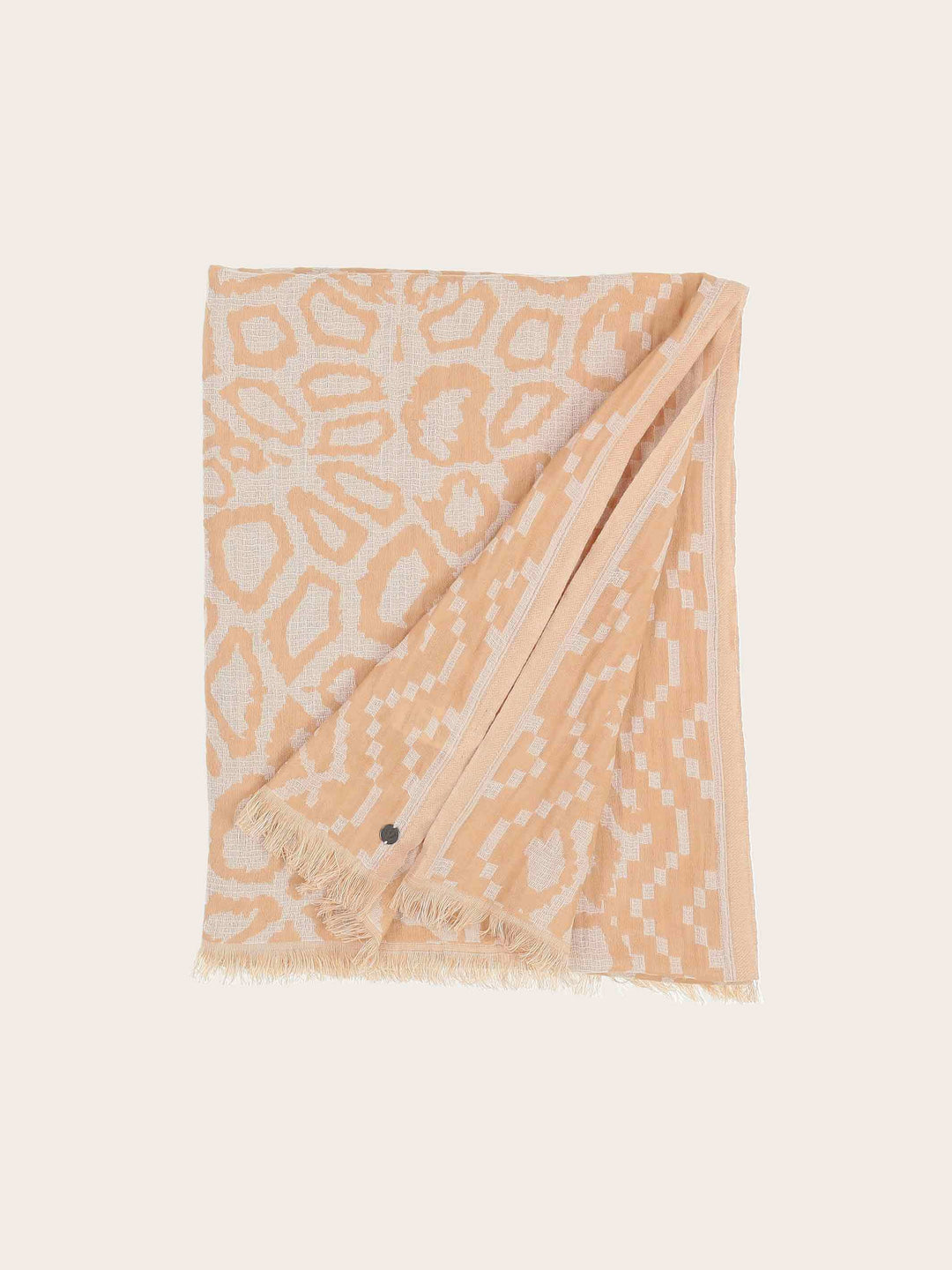 Sustainability Collection - Baumwollstola mit Boho-Design