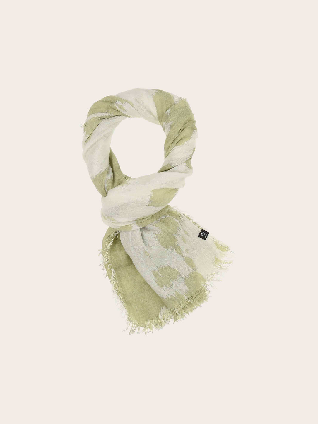 Sommerschal mit marmoriertem Muster