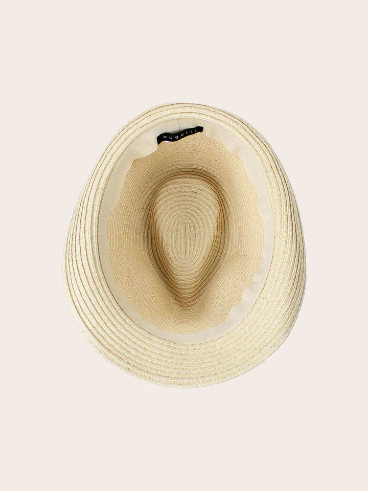 bugatti Trilby mit sommerlichem Blüten-Print am Hutband