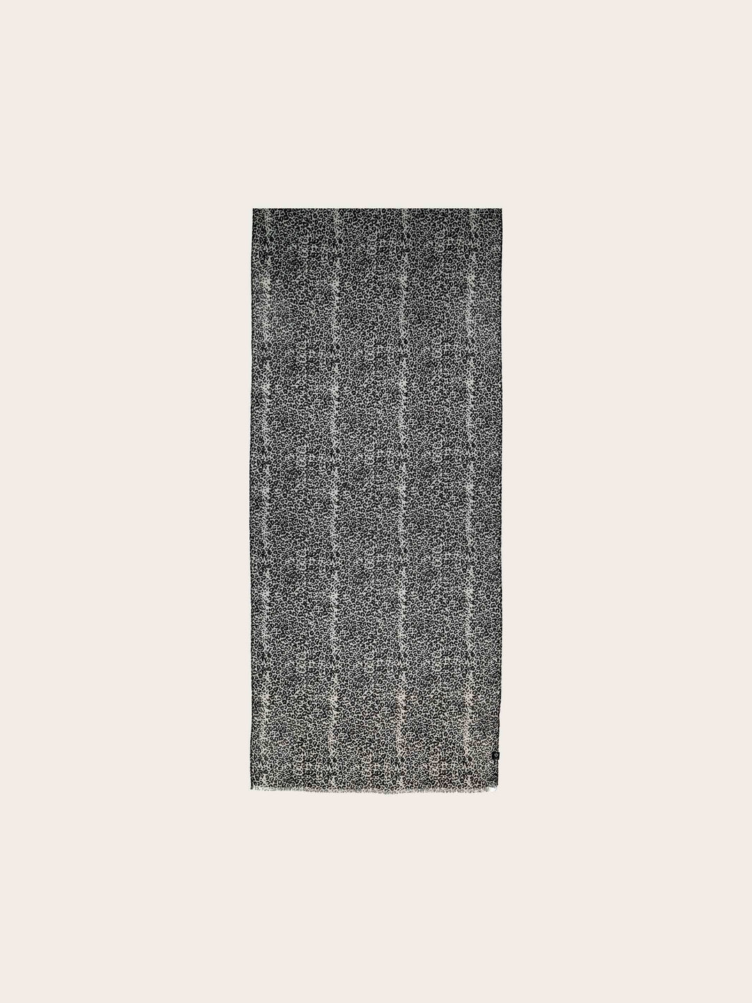Schal mit zartem Leo-Design