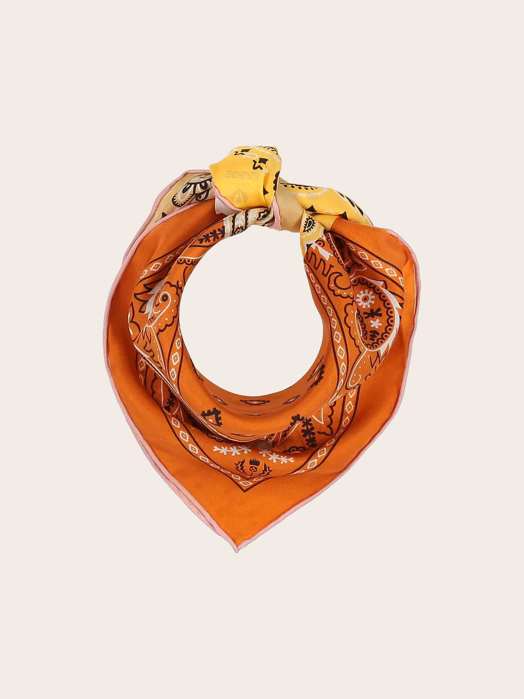 Nickituch mit Paisley-Design aus reiner Seide