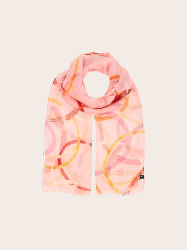 Sustainability Collection - Schal mit bunten Kreisen