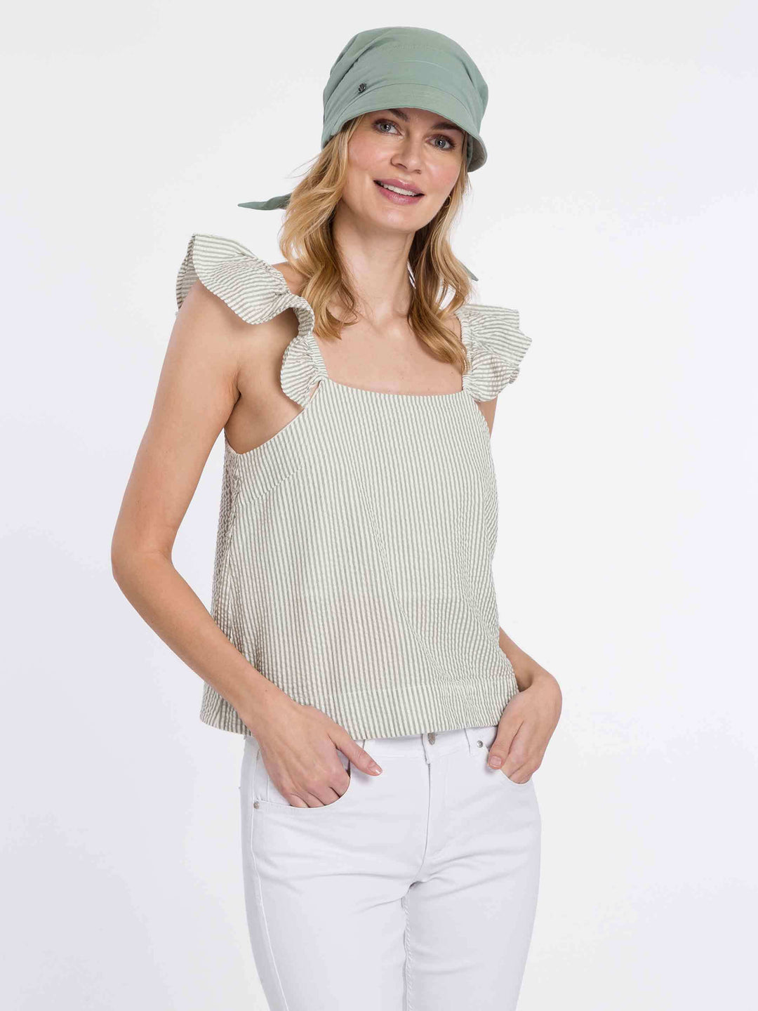 Loevenich Kappe zum Binden aus Baumwolle