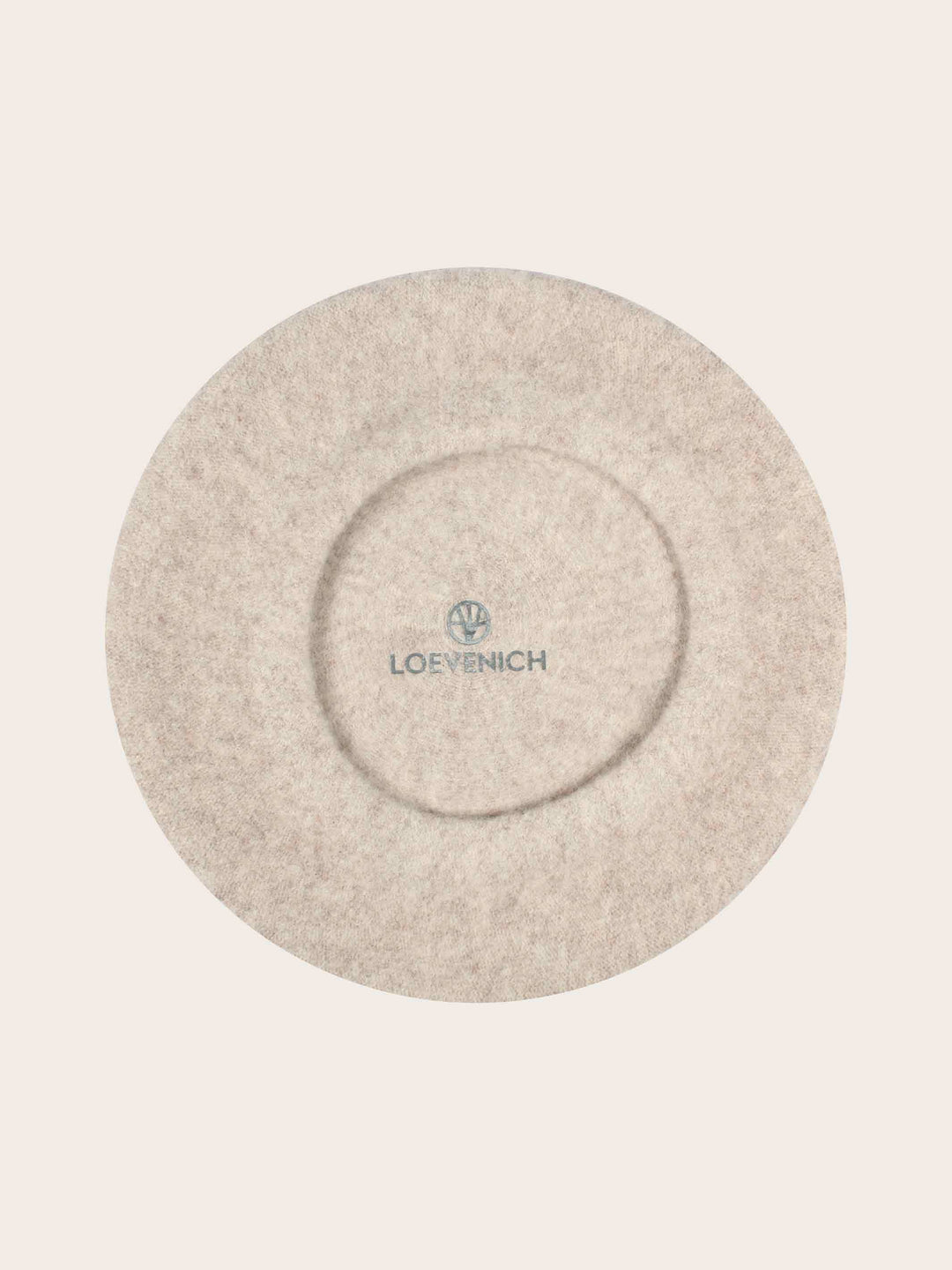 Klassische Loevenich Baskenmütze aus reiner Wolle