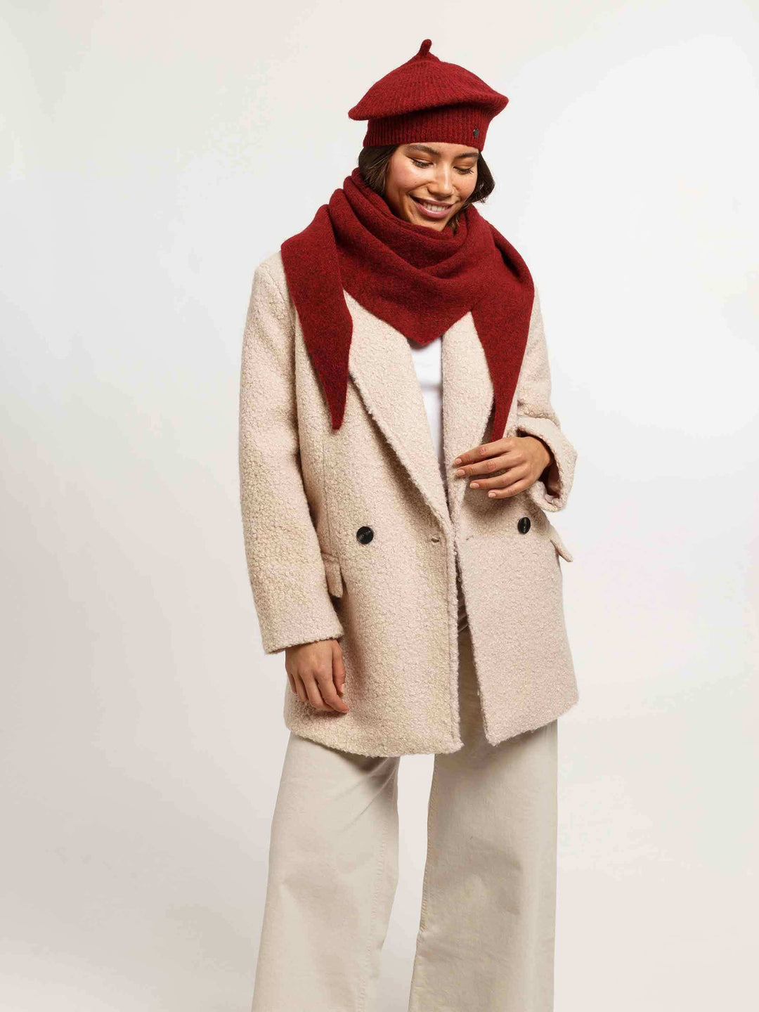 Sustainability Edition - Einfarbiges Dreieckstuch