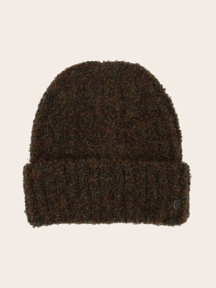 Kuschelige gerippte Strickmütze