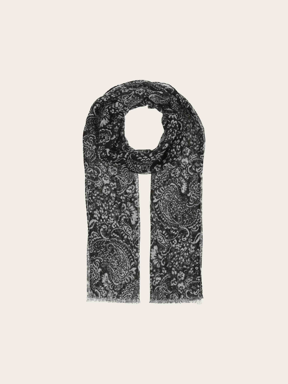 Leichter Schal mit Paisley-Print