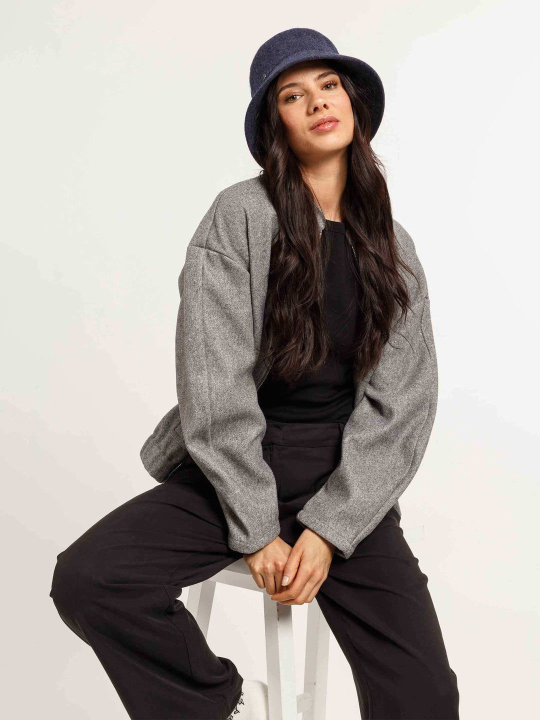 Loevenich Bucket Hat aus Wollmischung