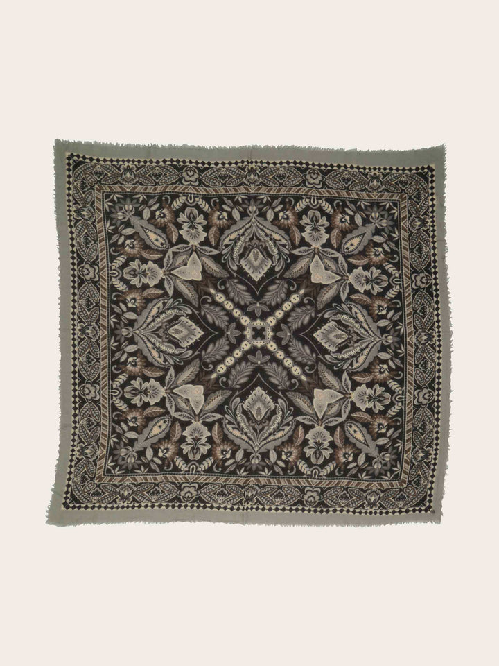 Tuch mit Paisley-Print aus reiner Wolle