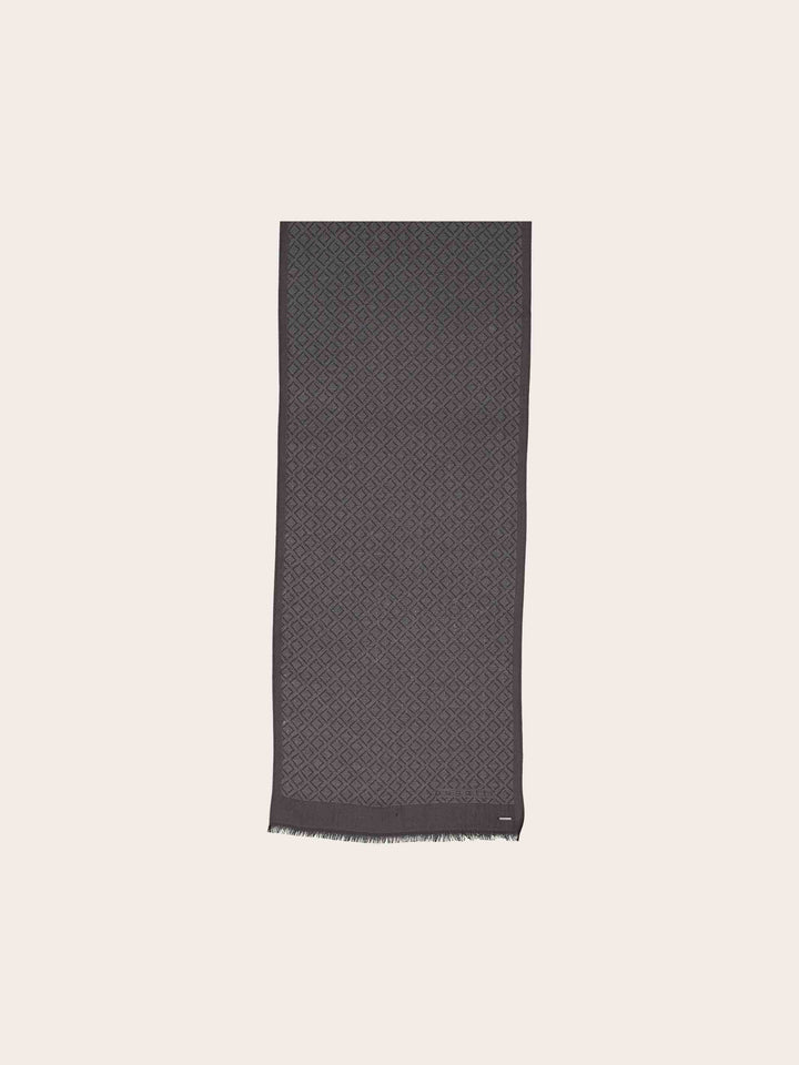Leichter bugatti Schal mit geometrischem Muster