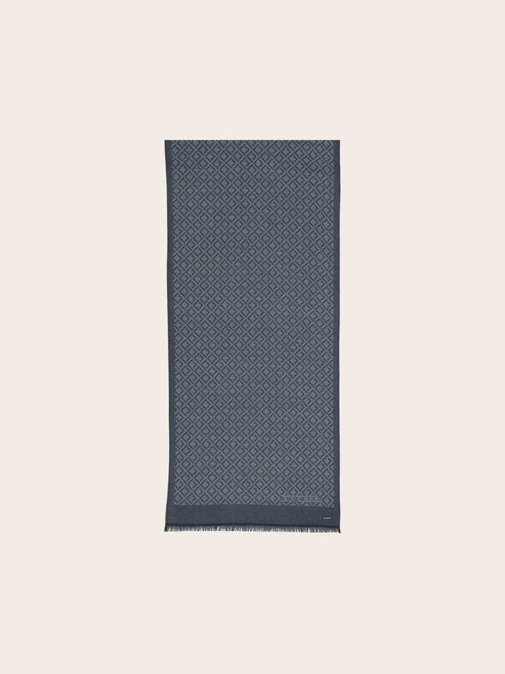 Leichter bugatti Schal mit geometrischem Muster