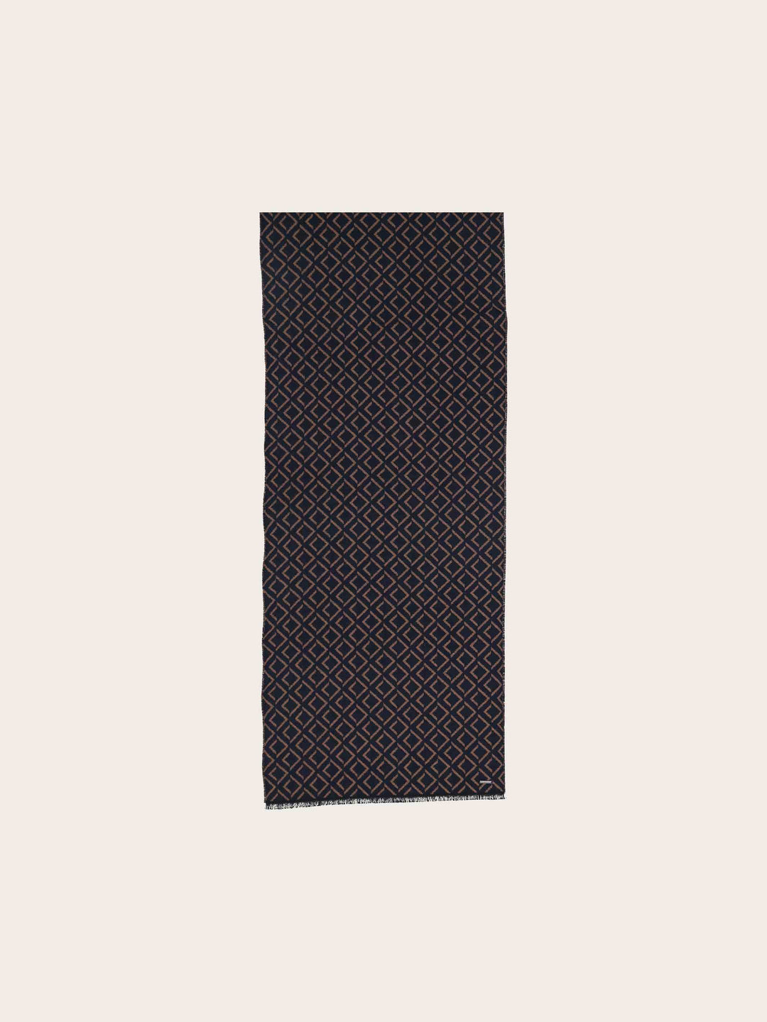 bugatti Doubleface-Schal mit geometrischem Design