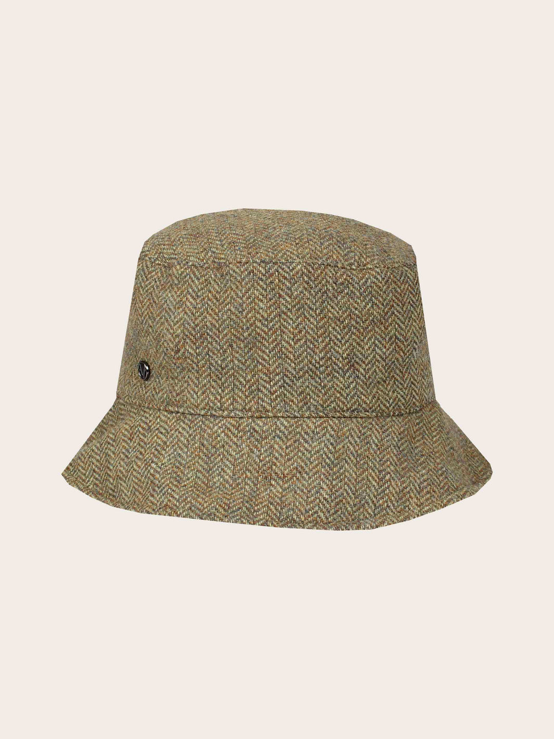 Gefütterter Loevenich Bucket Hat mit Fischgrät-Design
