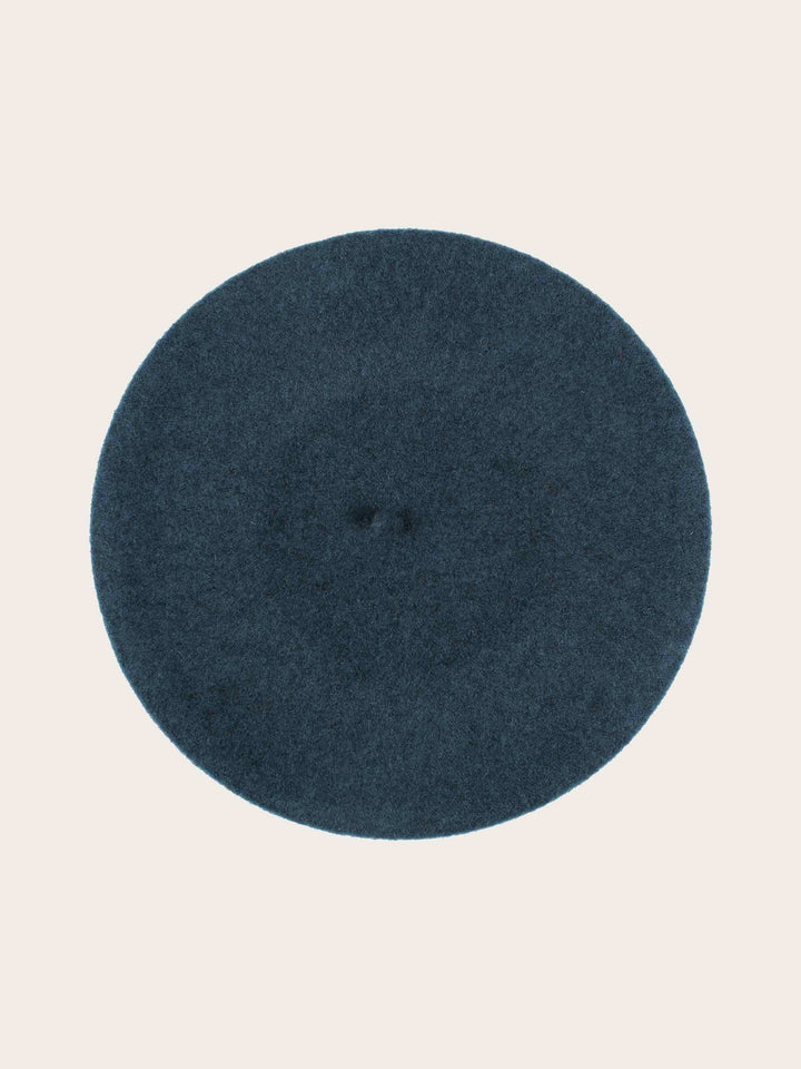 Klassische Loevenich Baskenmütze aus reiner Wolle