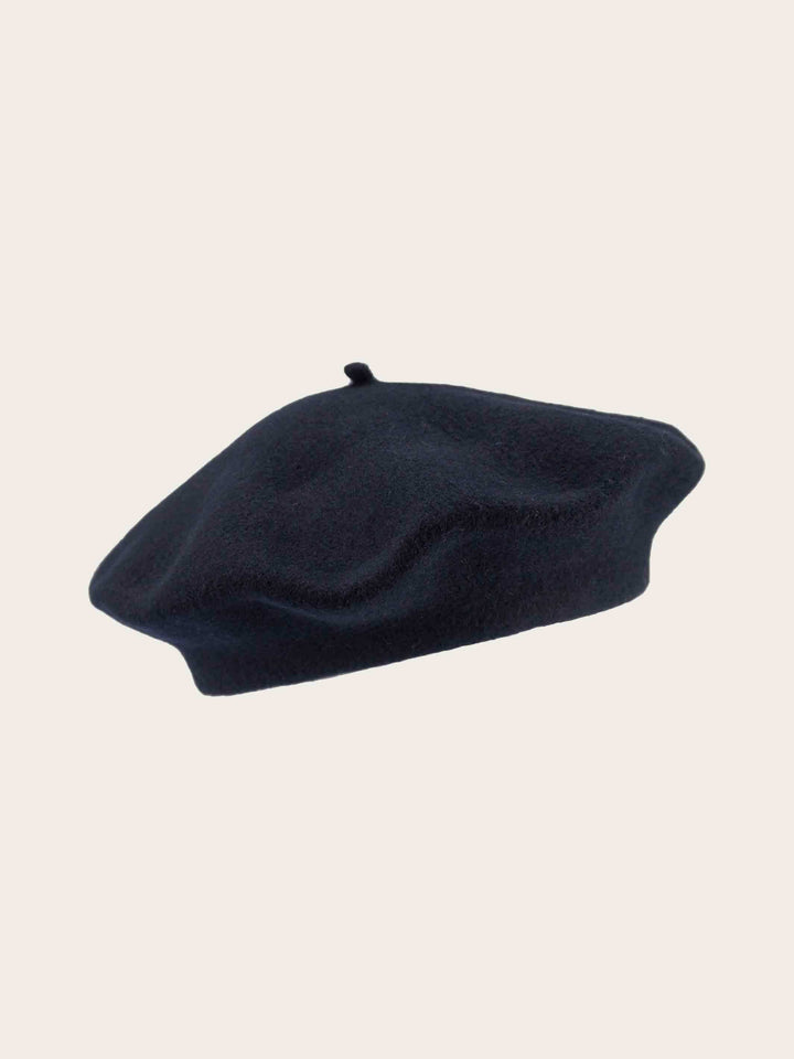 Klassische Loevenich Baskenmütze aus reiner Wolle