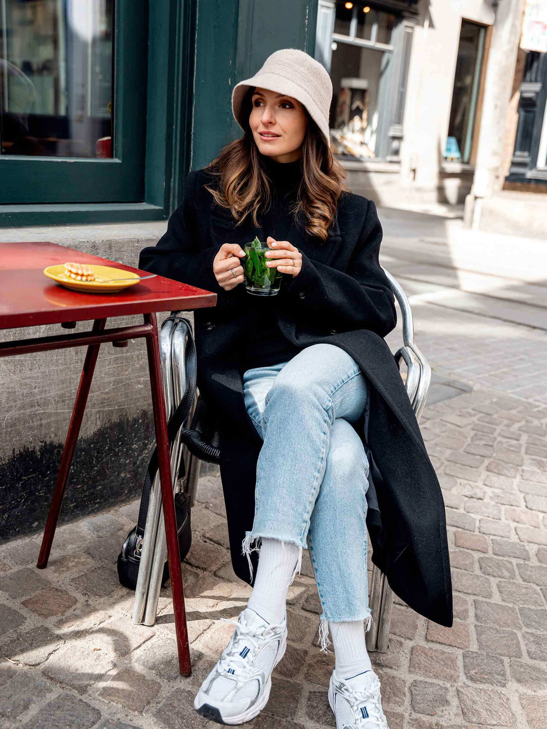 Loevenich Glockenhut aus Wollmischung