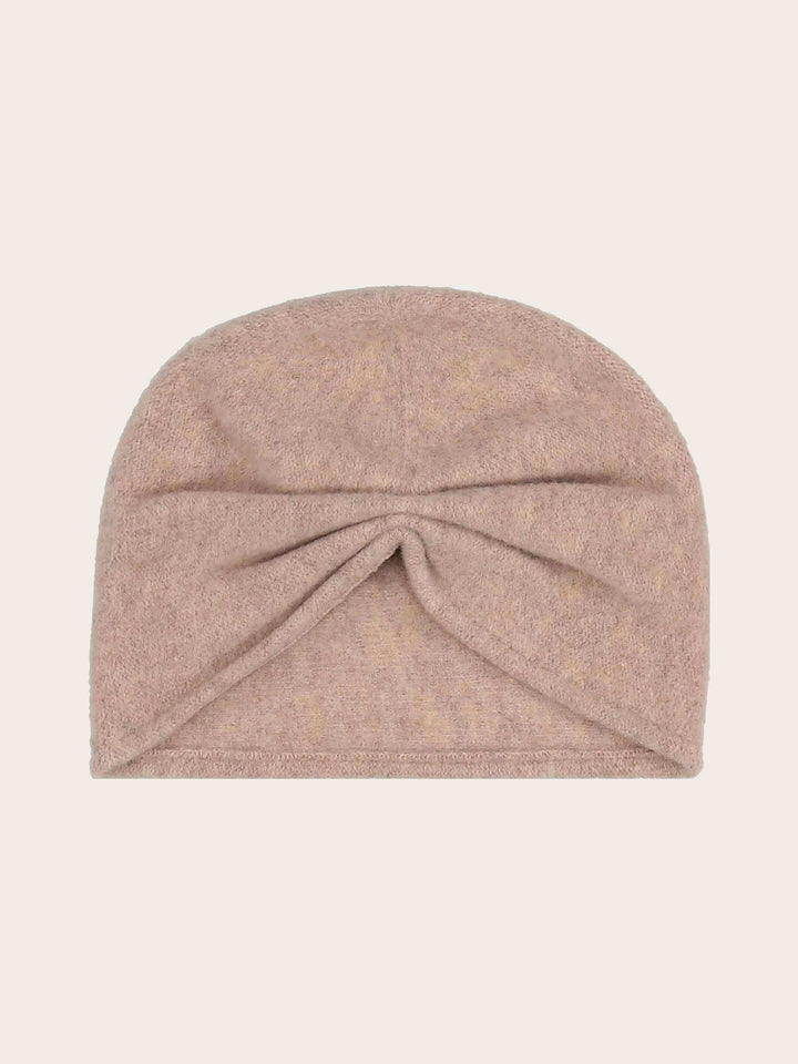 Loevenich Beanie aus reiner Wolle mit gefaltetem Rücken