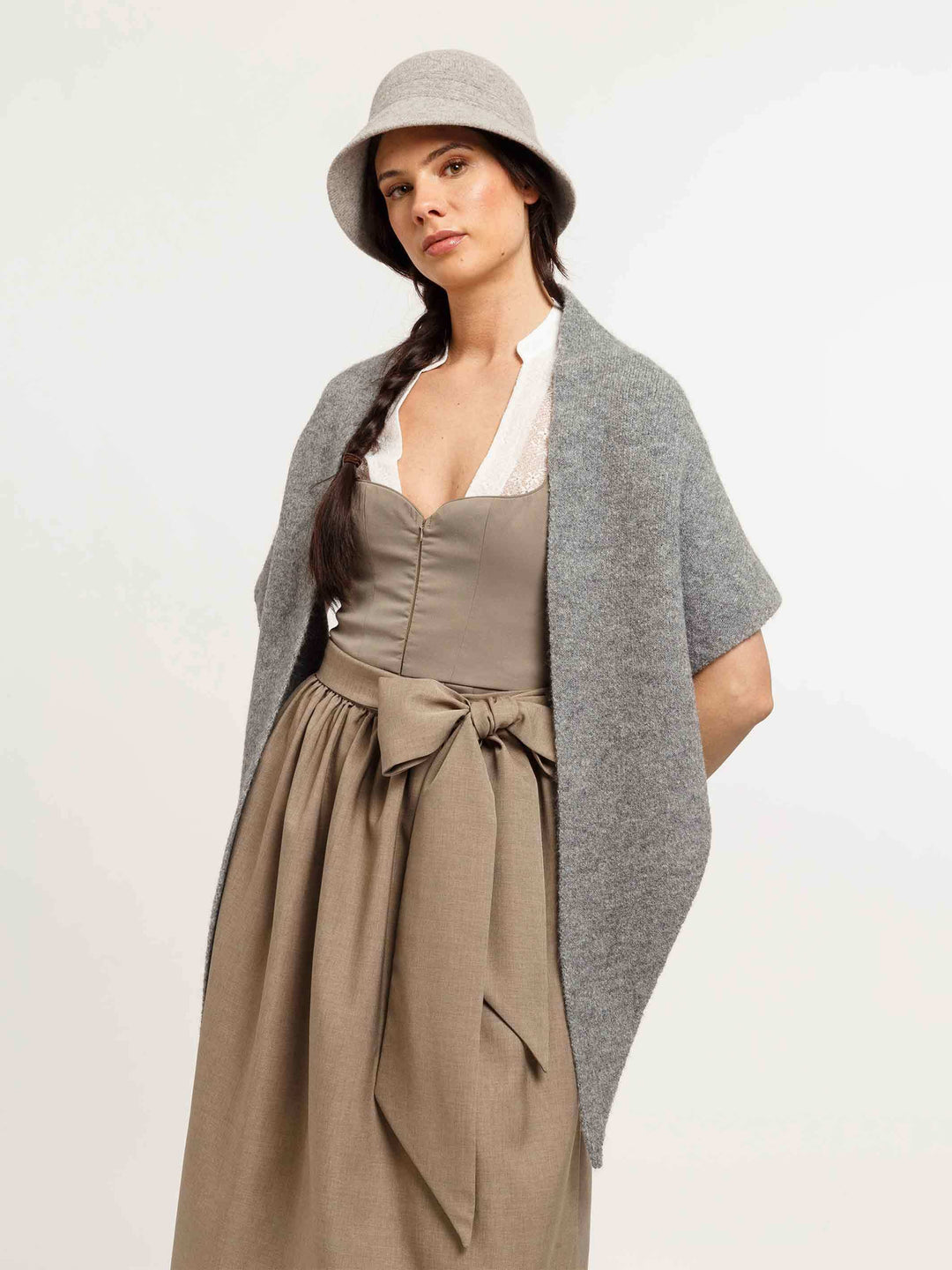 Loevenich Glockenhut aus Wollmischung