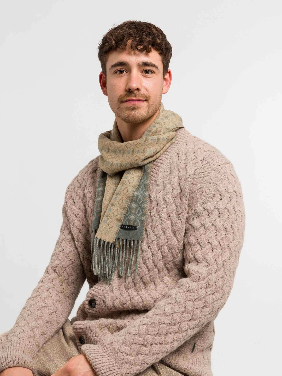 bugatti Schal mit Paisley-Muster