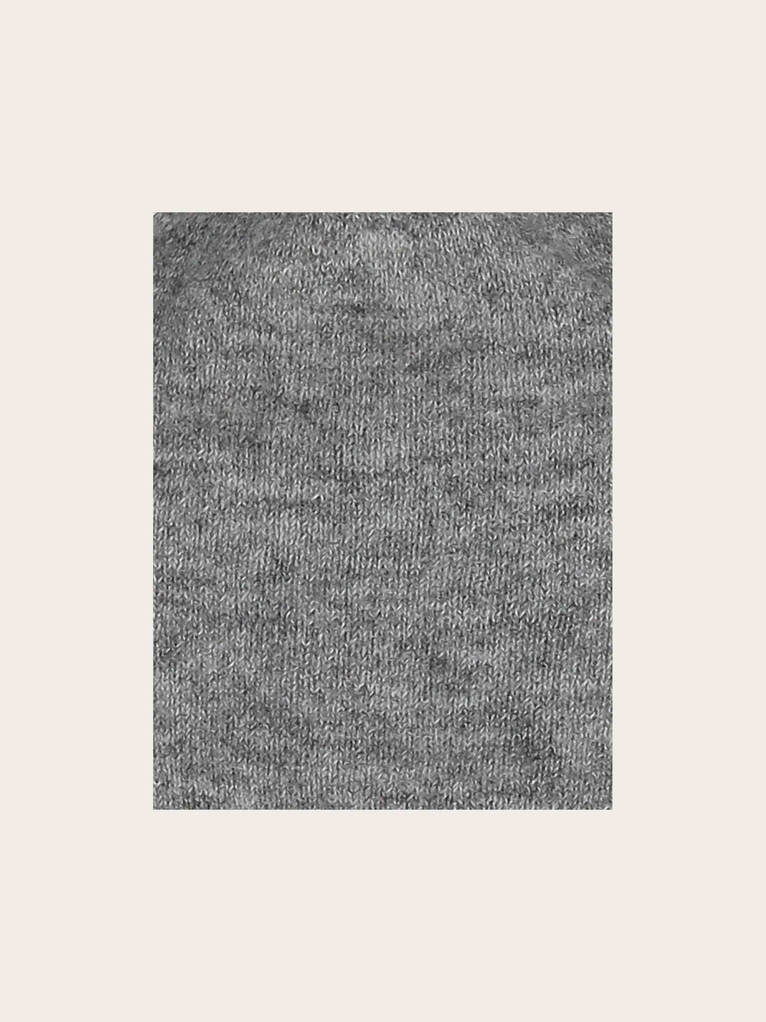 Einfarbige Strick-Beanie in Wollmischung