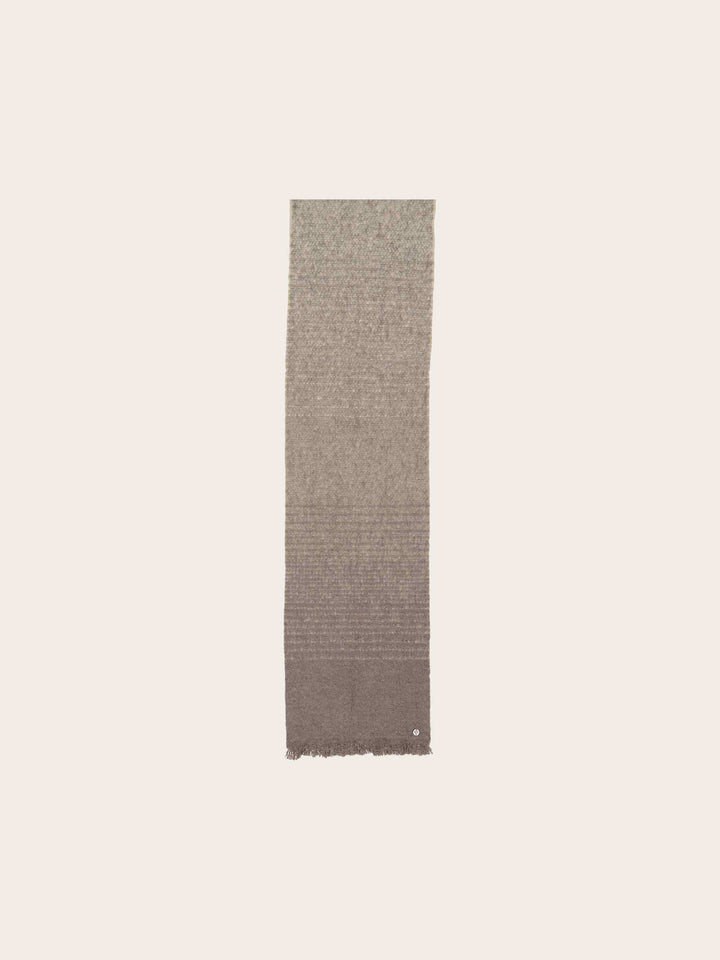Kuscheliger Schal im Ombré-Design mit Wollanteil