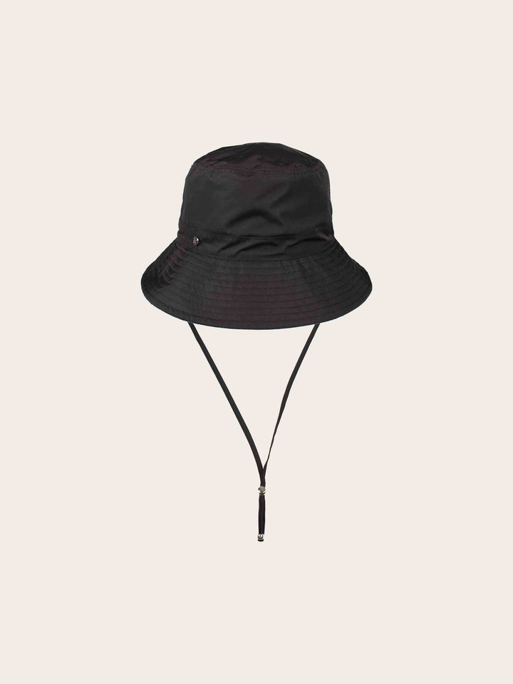 Warmer Loevenich Regen Bucket Hat mit Kinnband