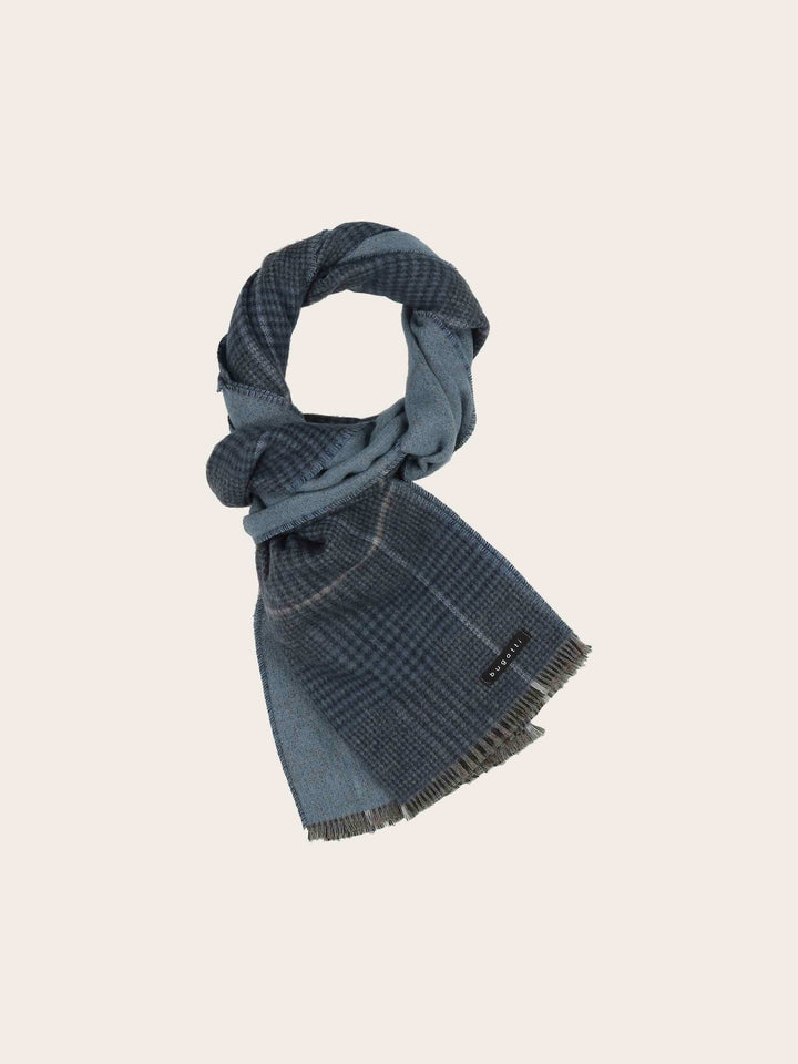 bugatti Doubleface-Schal mit Glencheck-Karo