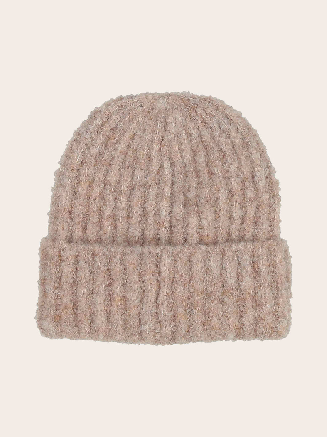 Kuschelige gerippte Strickmütze