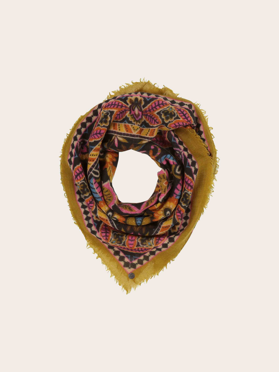 Tuch mit Paisley-Print aus reiner Wolle