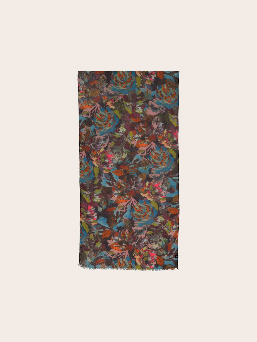 Sustainability Edition - Leichter Schal mit Allover Blumen-Print
