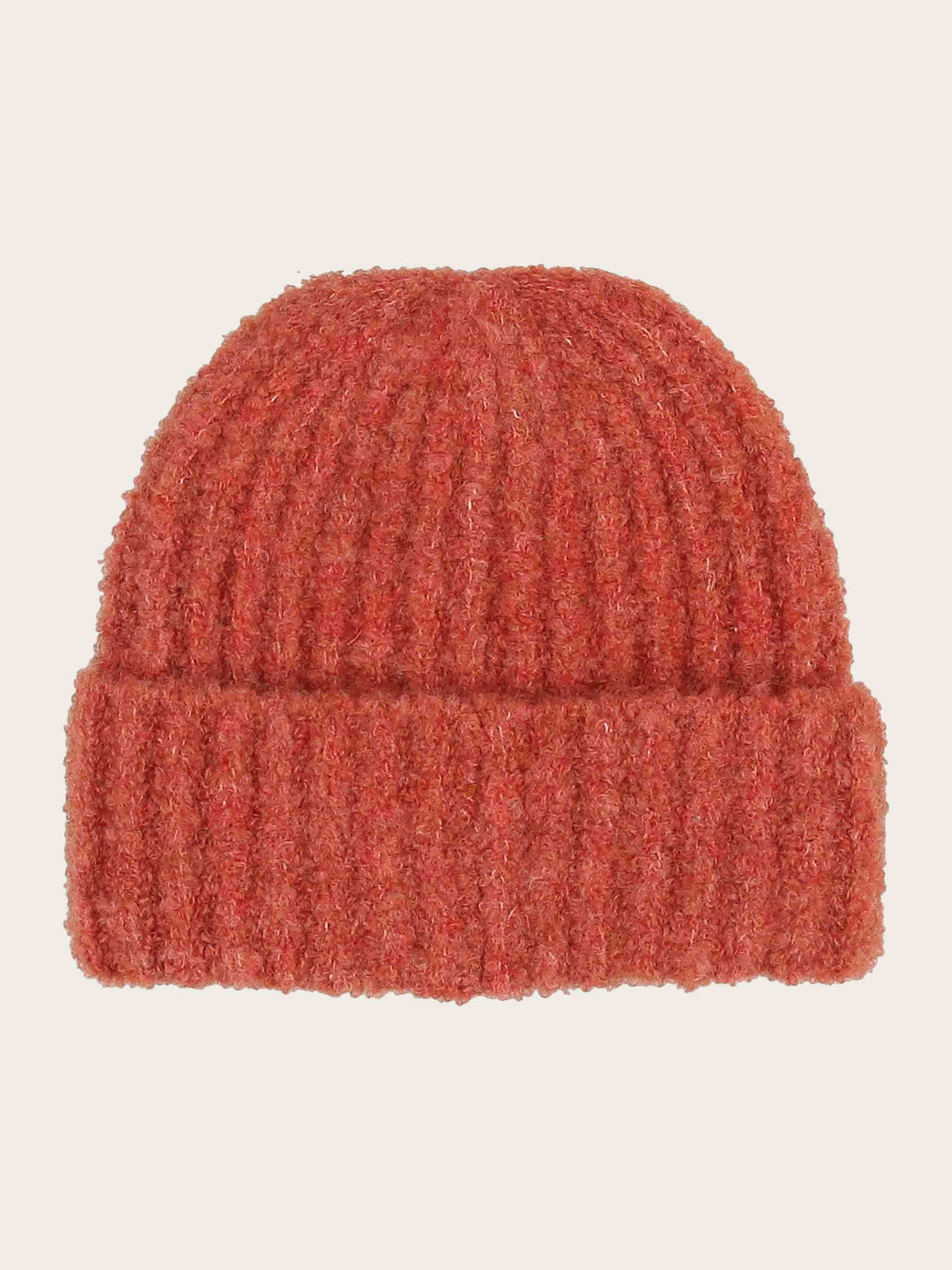 Kuschelige gerippte Strickmütze