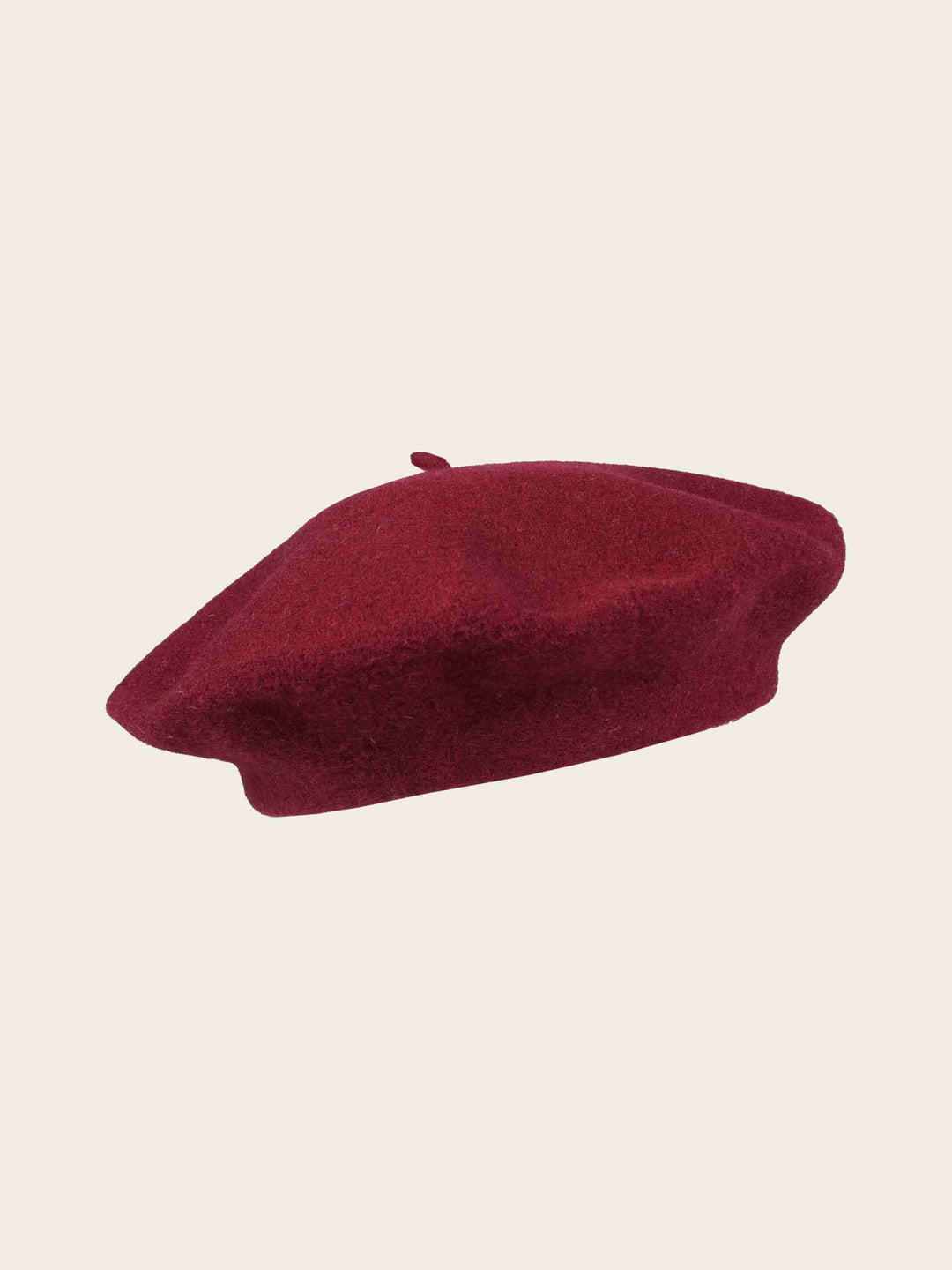 Klassische Loevenich Baskenmütze aus reiner Wolle