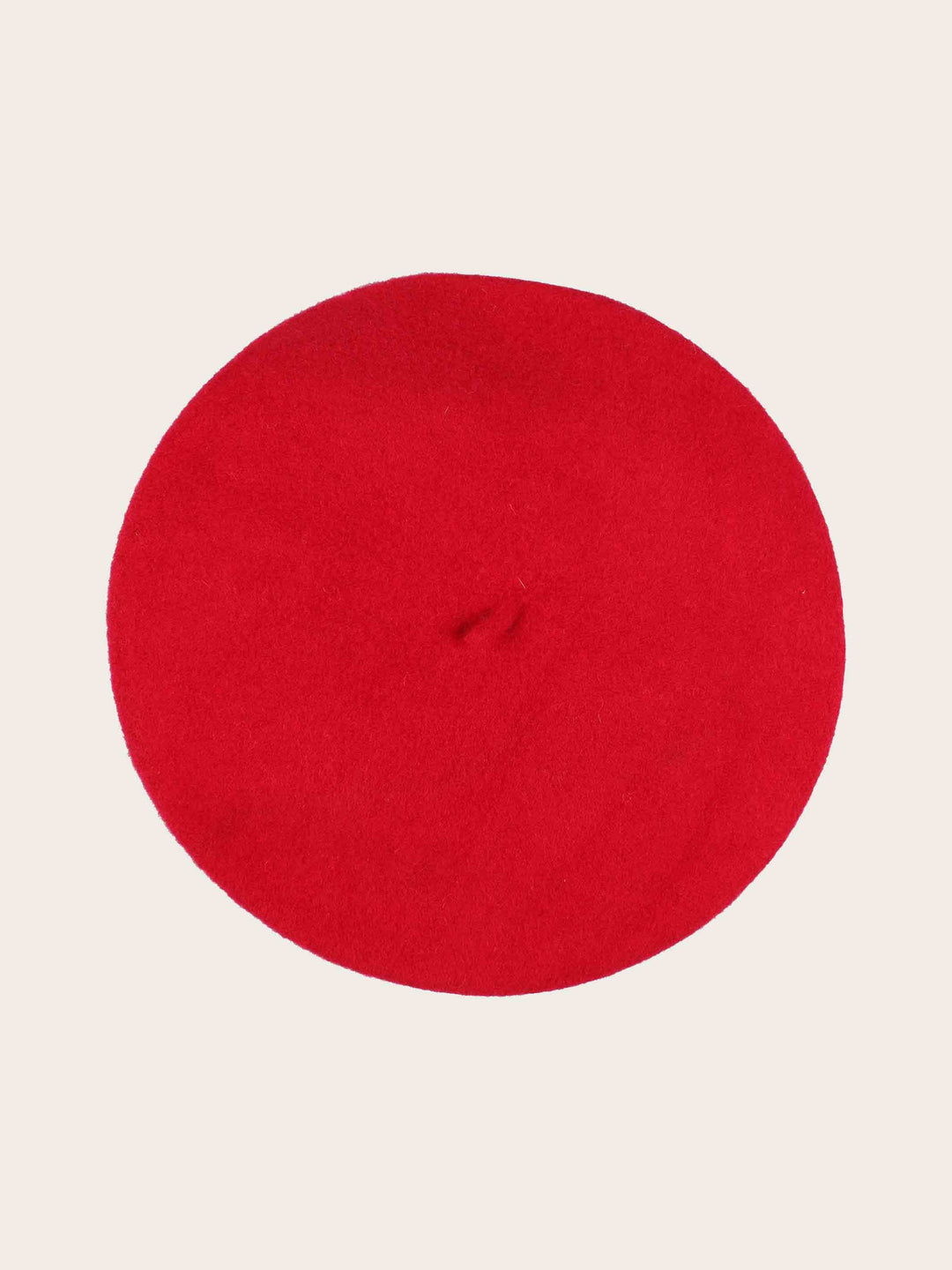 Klassische Loevenich Baskenmütze aus reiner Wolle