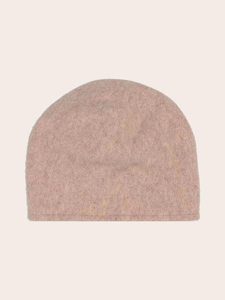 Loevenich Beanie aus Wolle mit gefaltetem Rücken