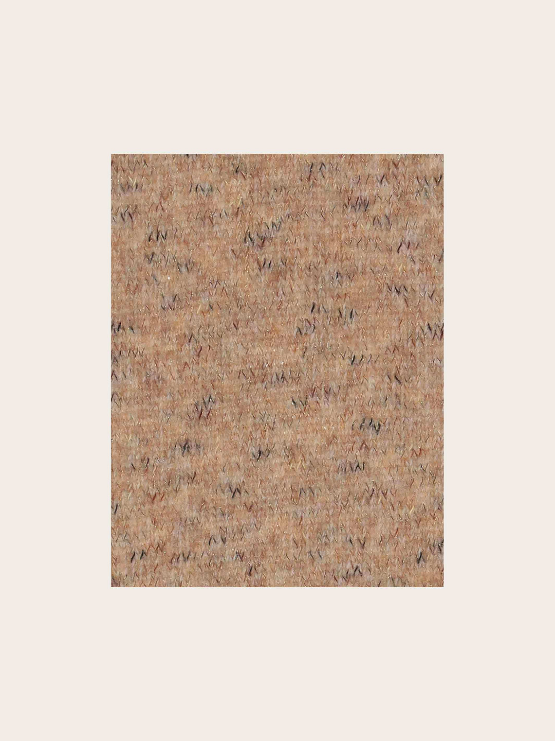 Melierter Strickschal mit Glitzer im Bias Cut